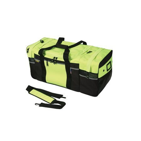 2W INTERNATIONAL Turnout Gear Bag, Lime GB95-02